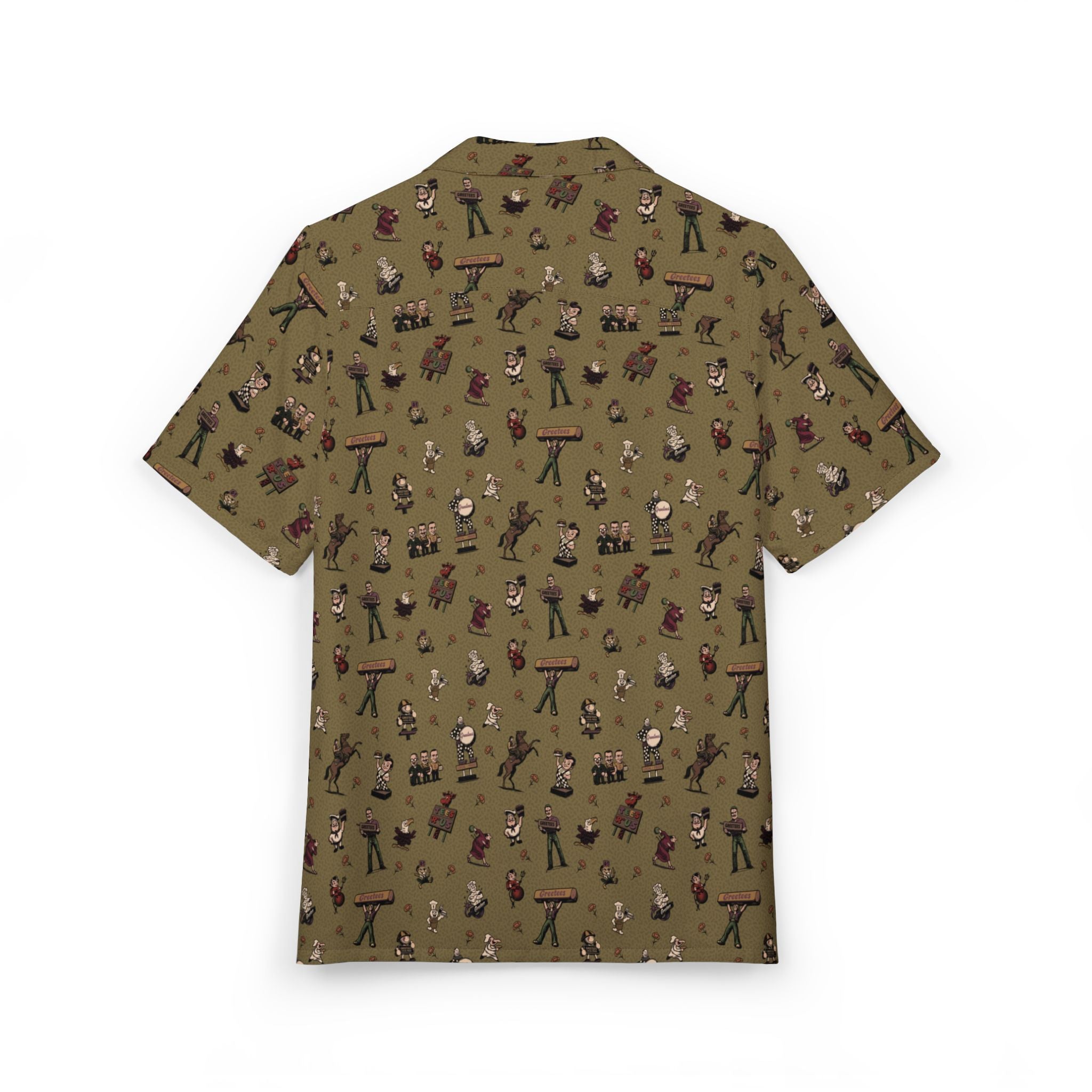 Greetees Valley Icons Casual Short Sleeve Shirt