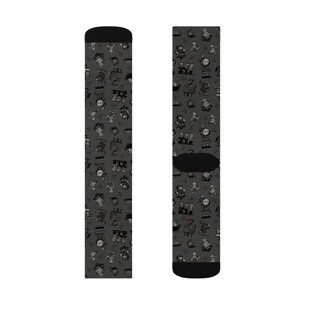 Greetees Valley Icons Midnight Socks