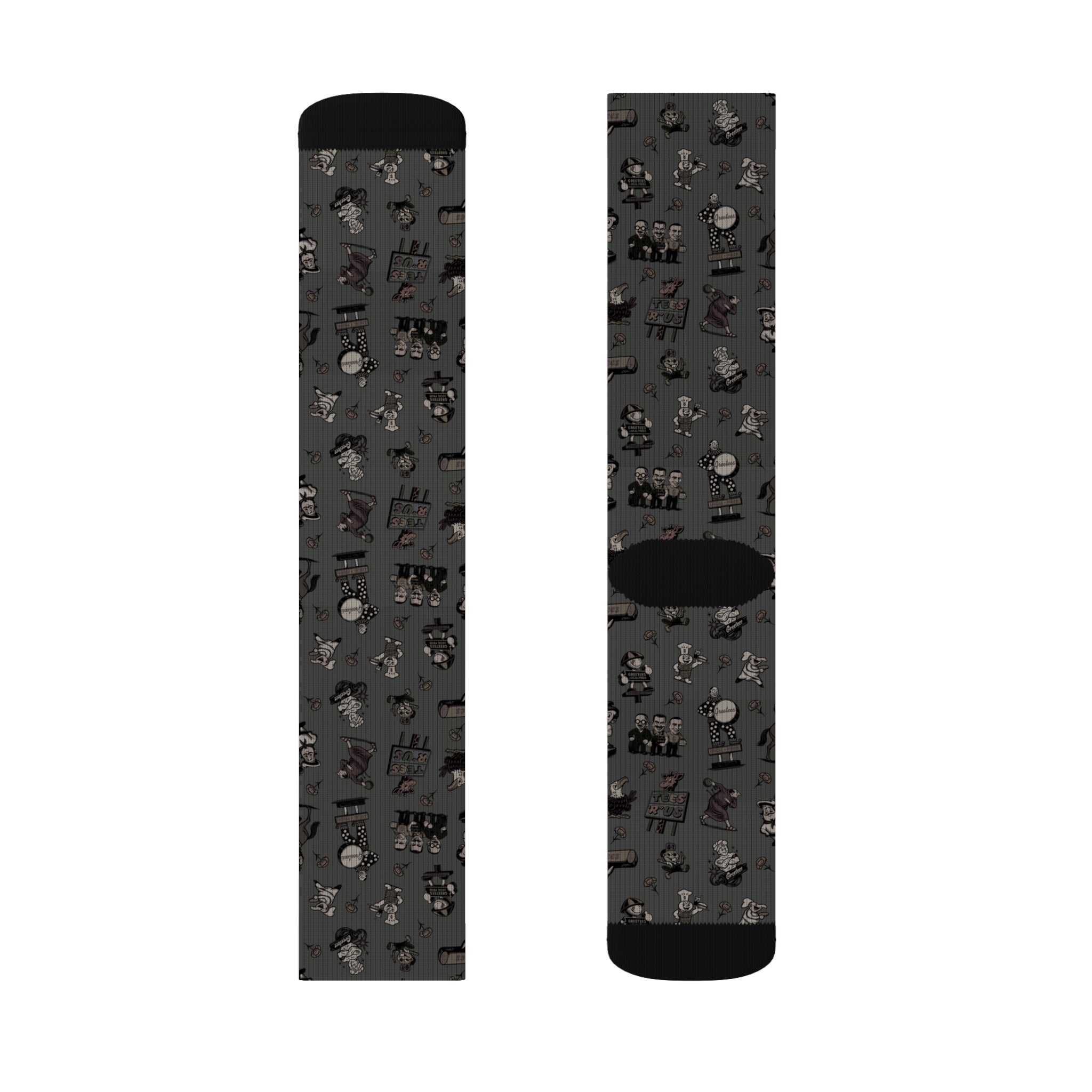 Greetees Valley Icons Midnight Socks
