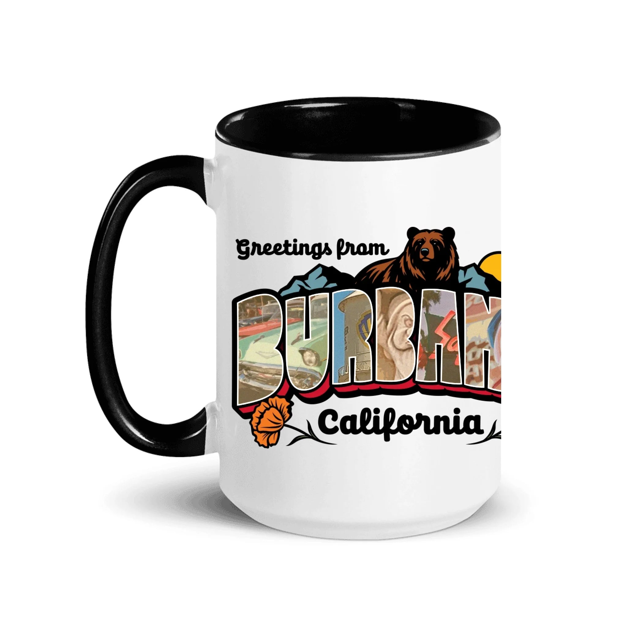 Greetees Burbank Custom Mug