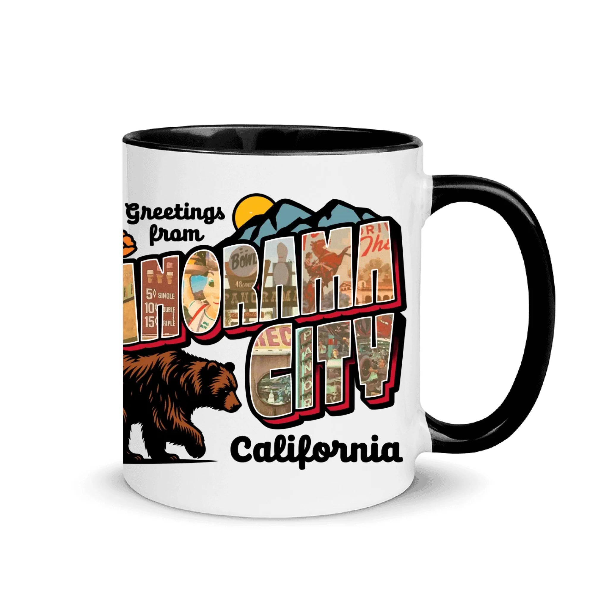 Greetees Panorama City Custom Mug