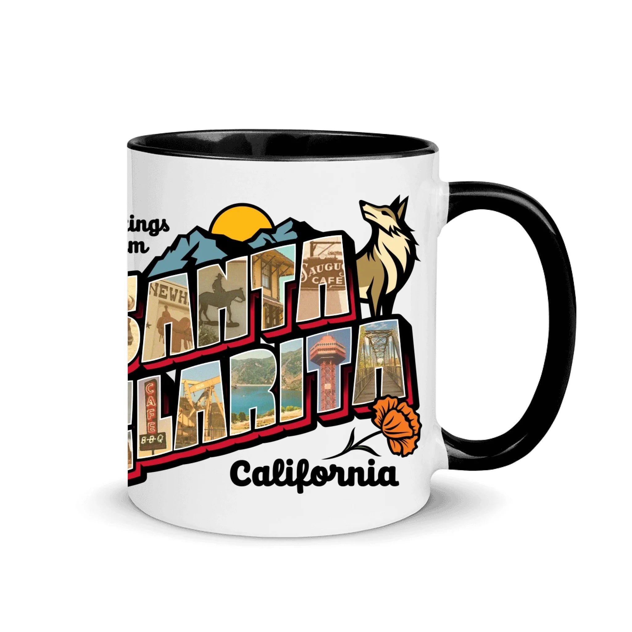 Greetees Santa Clarita Custom Mug