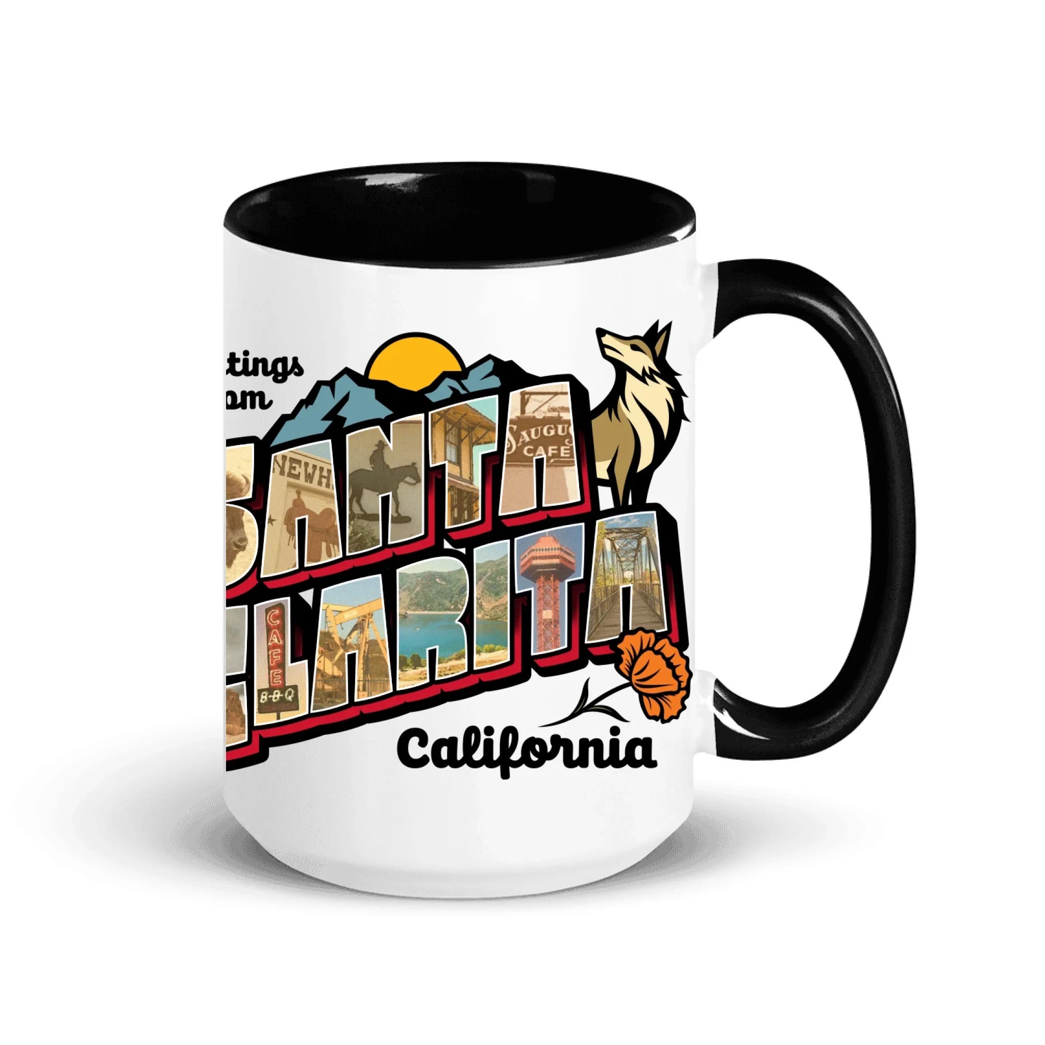 Greetees Santa Clarita Custom Mug