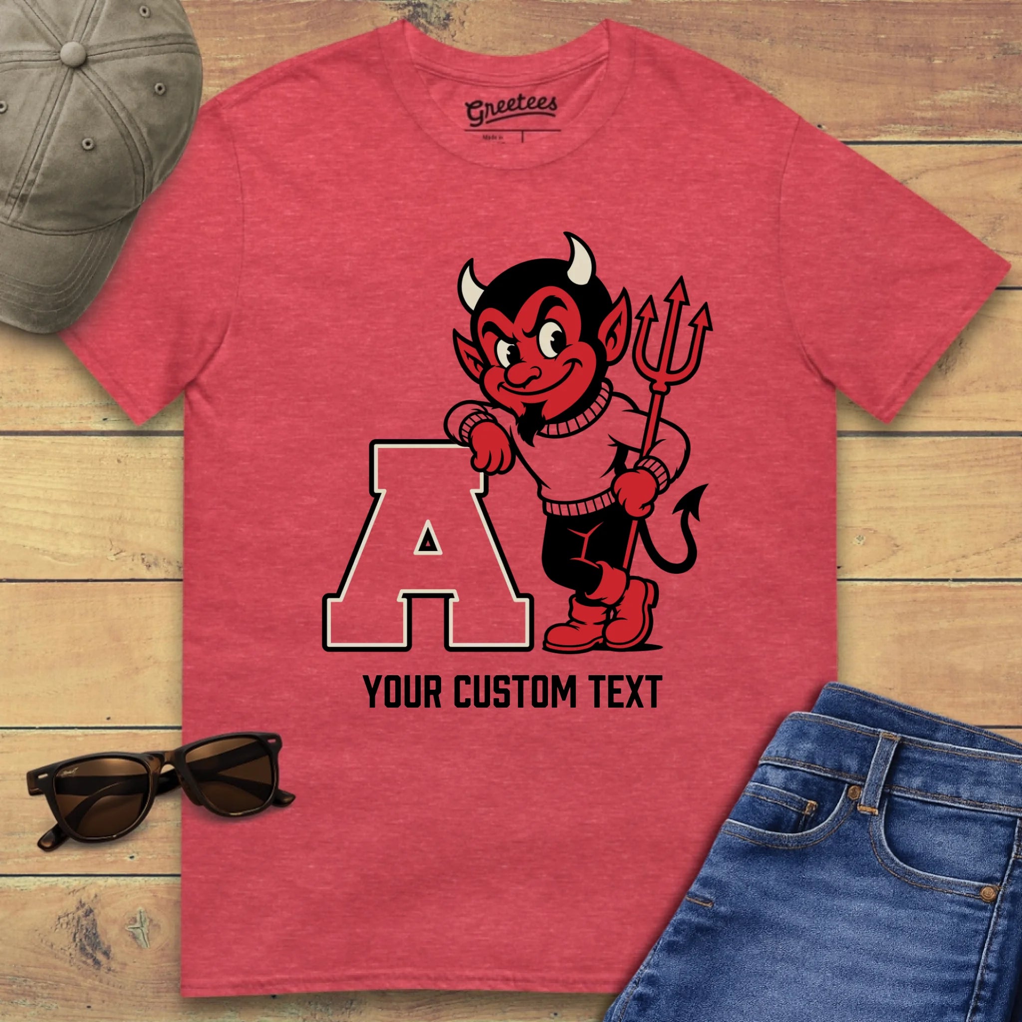 MascotTeeMockups-1080x1080-HthrRed