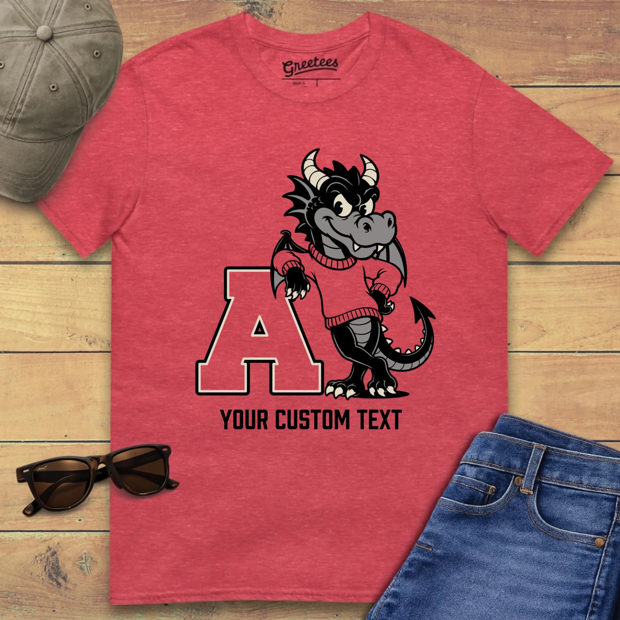 MascotTeeMockups-1080x1080-HthrRed
