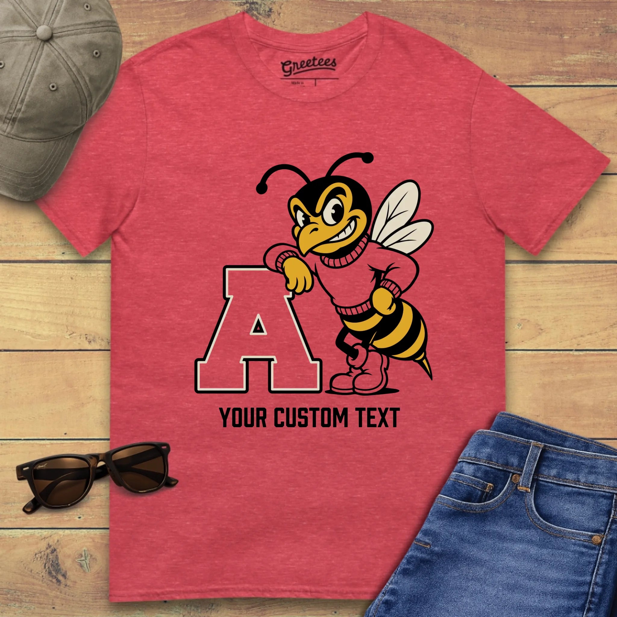 MascotTeeMockups-1080x1080-HthrRed