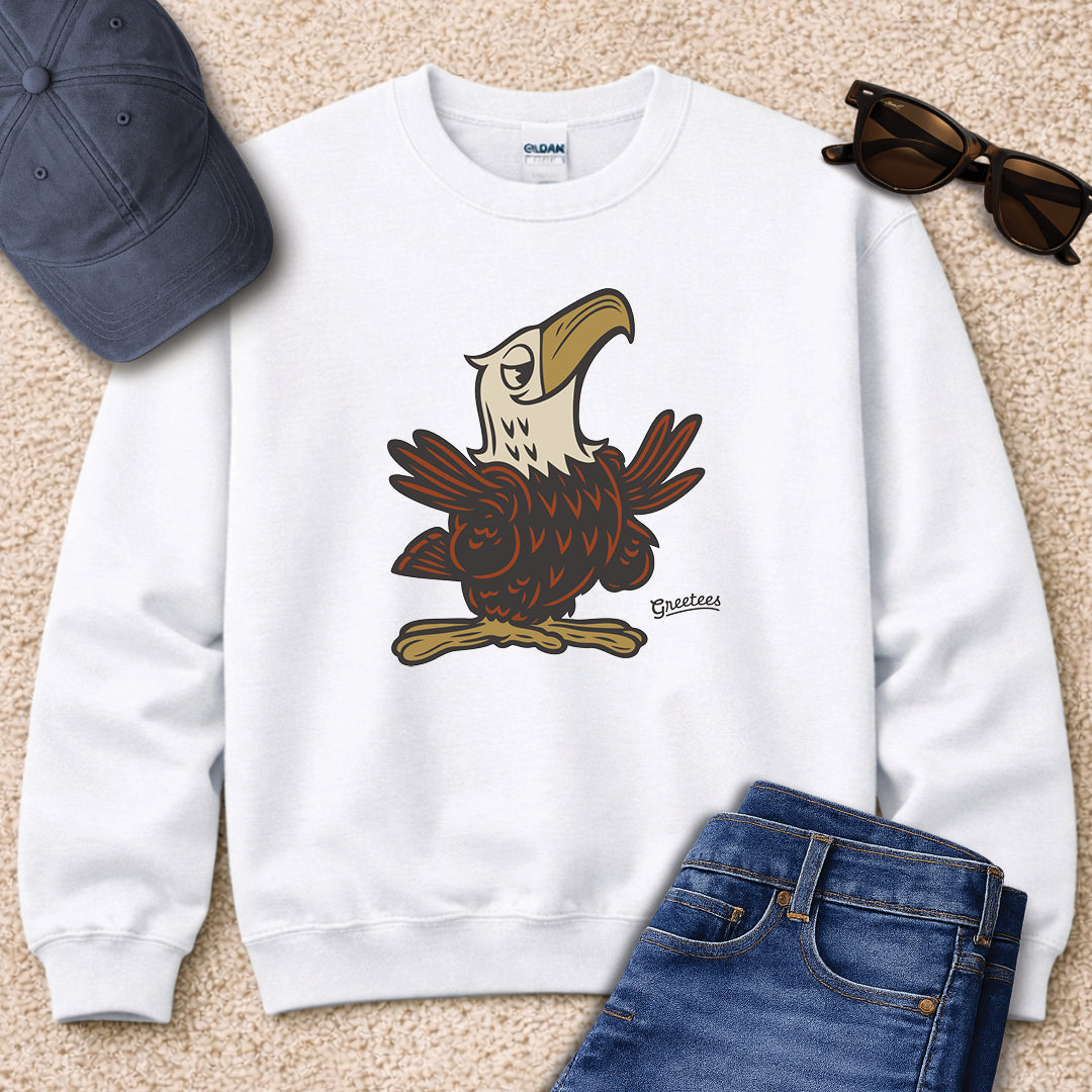 Greetees Beer Eagle Sweatshirt