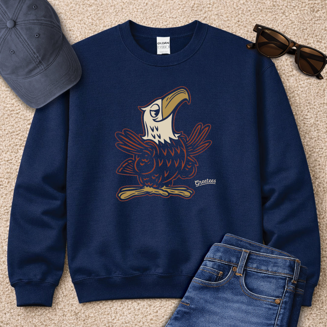Greetees Beer Eagle Sweatshirt