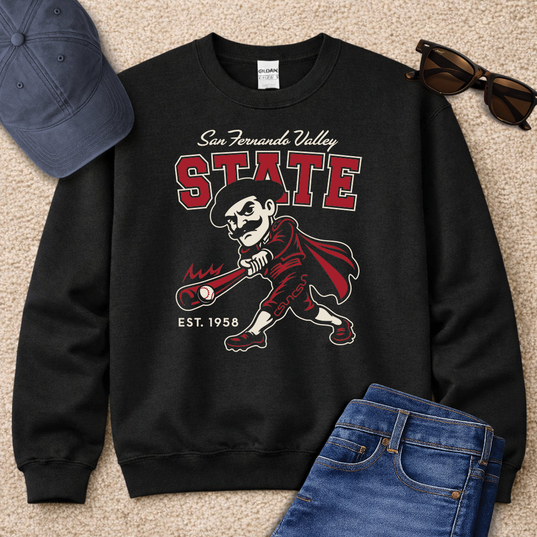 Greetees Valley St. Baseball Sweatshirt
