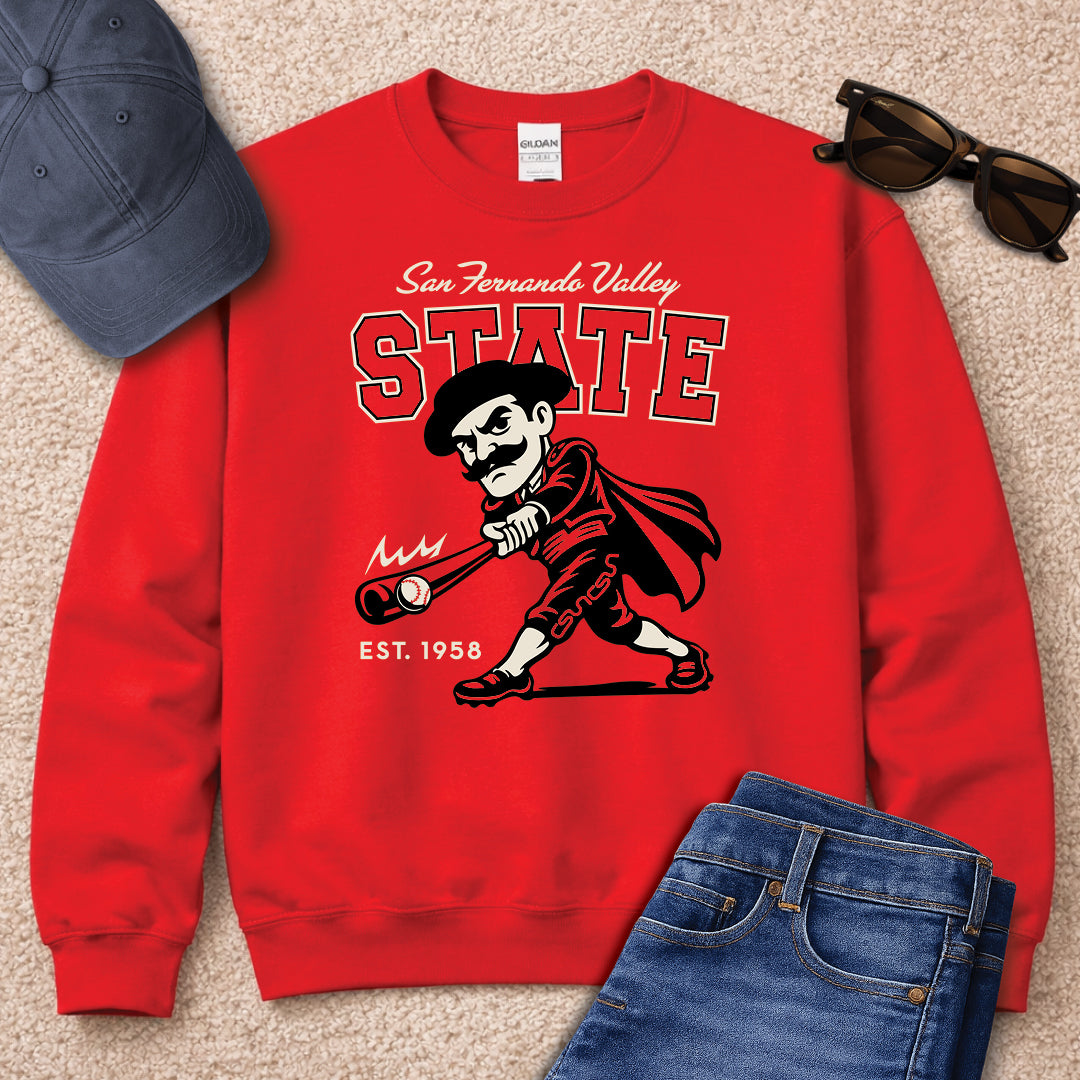 Greetees Valley St. Baseball Sweatshirt