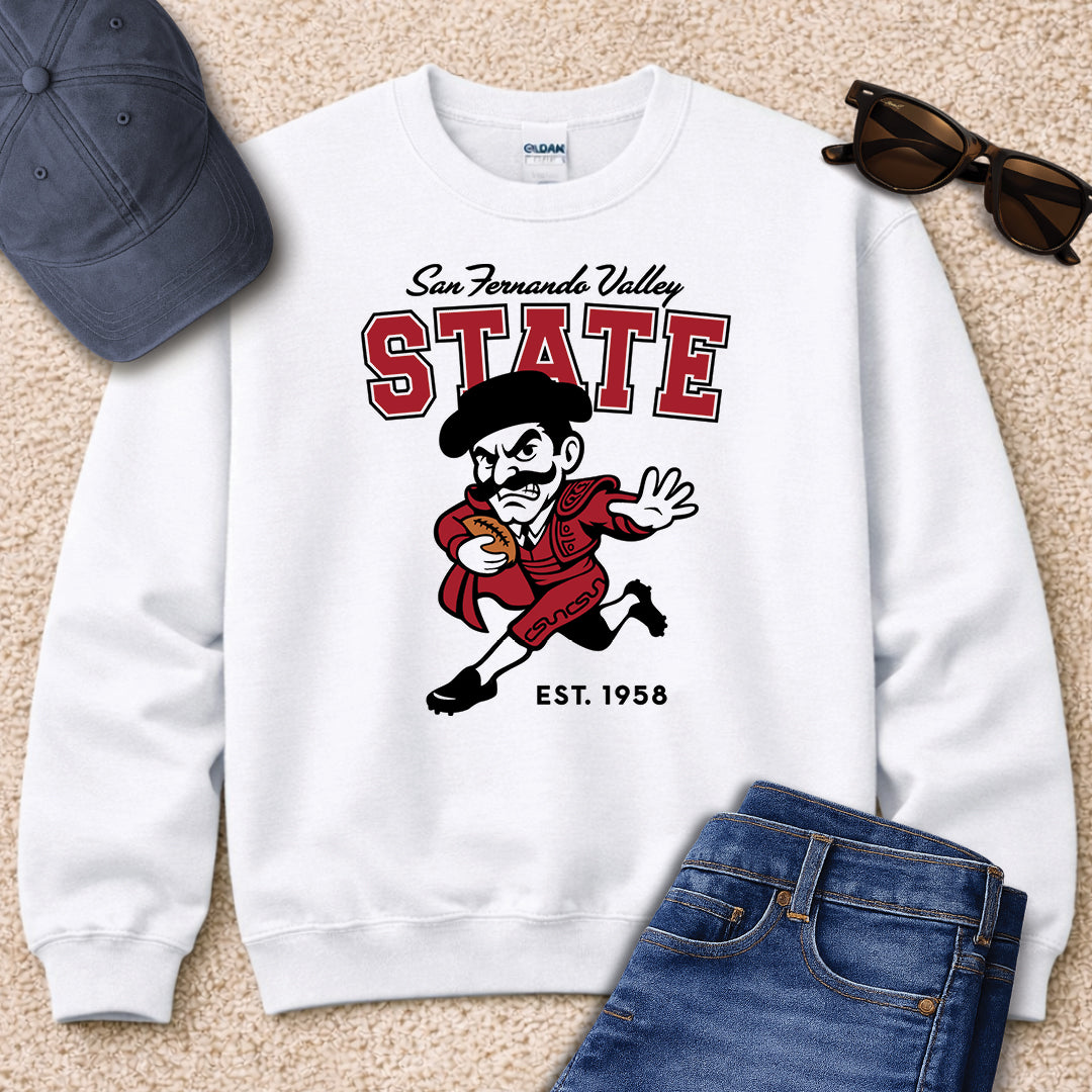 Greetees Valley St. Football Sweatshirt