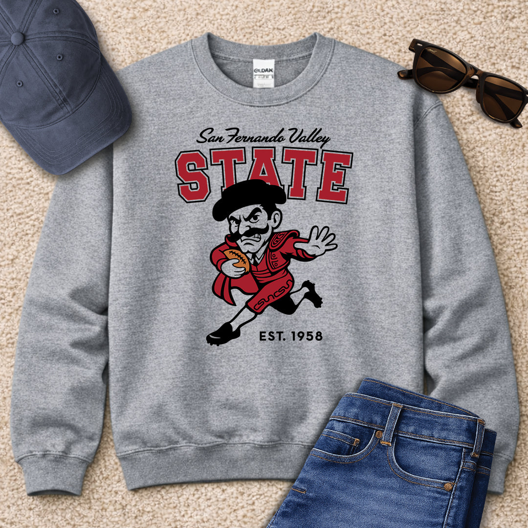 Greetees Valley St. Football Sweatshirt