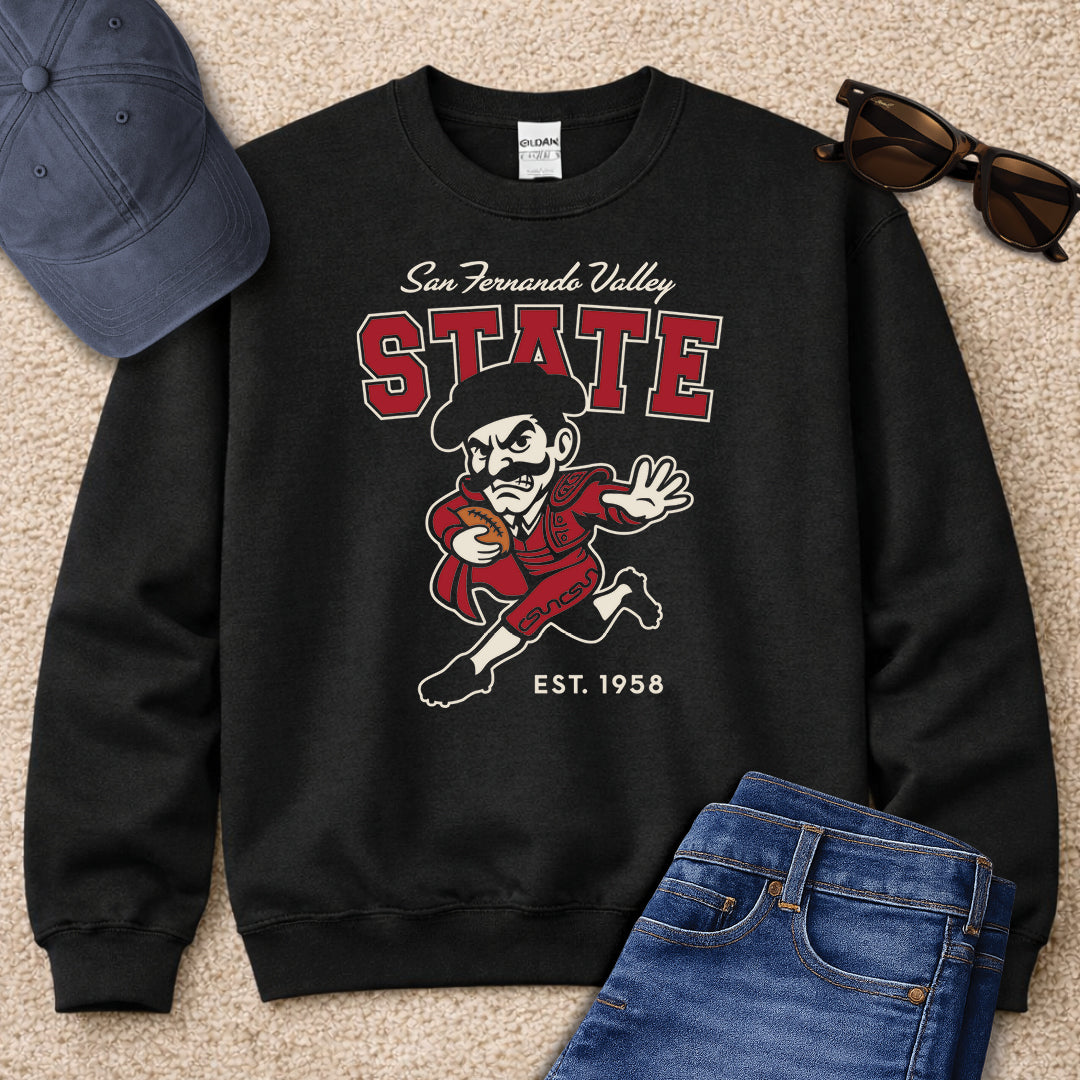 Greetees Valley St. Football Sweatshirt