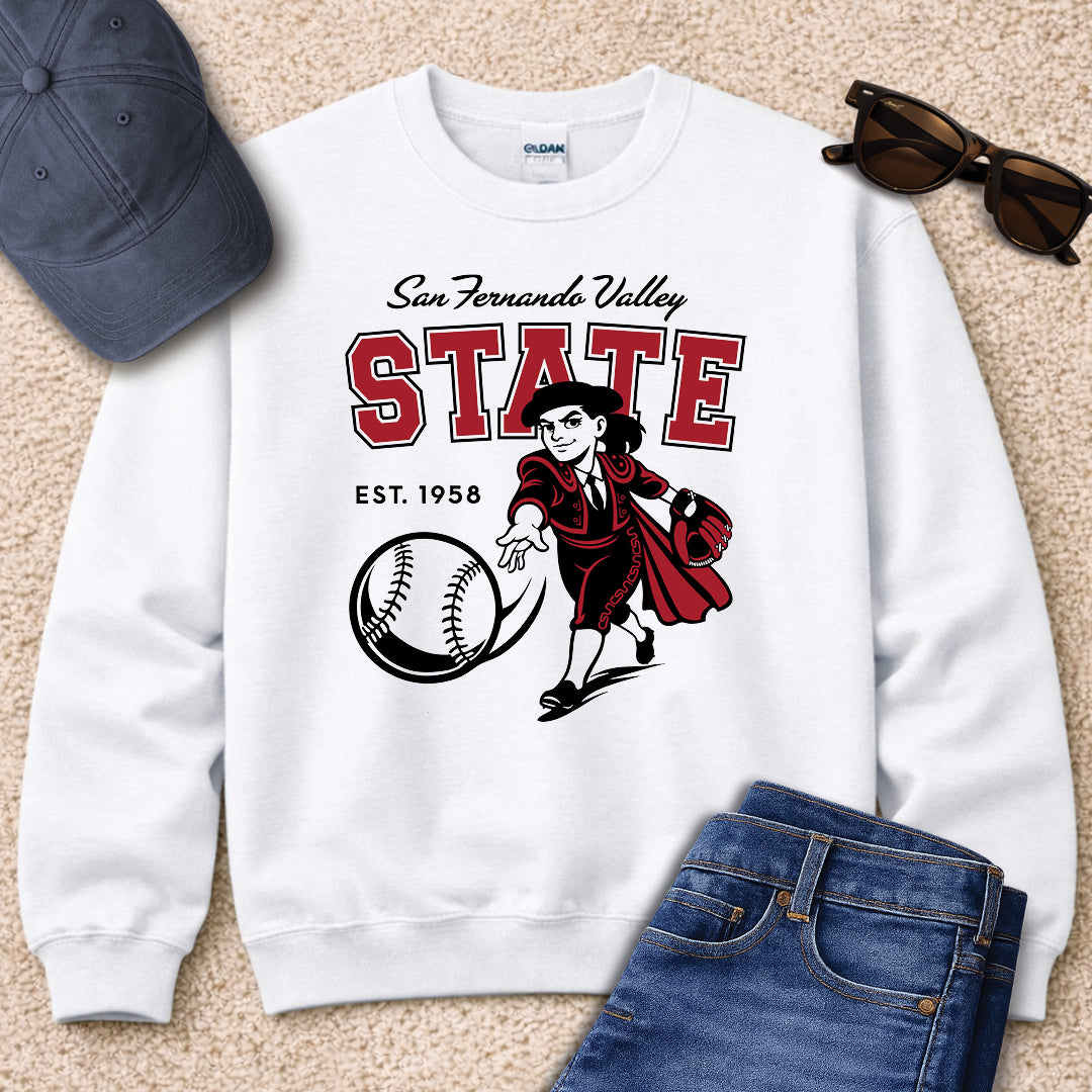 Greetees Valley St. Softball Sweatshirt