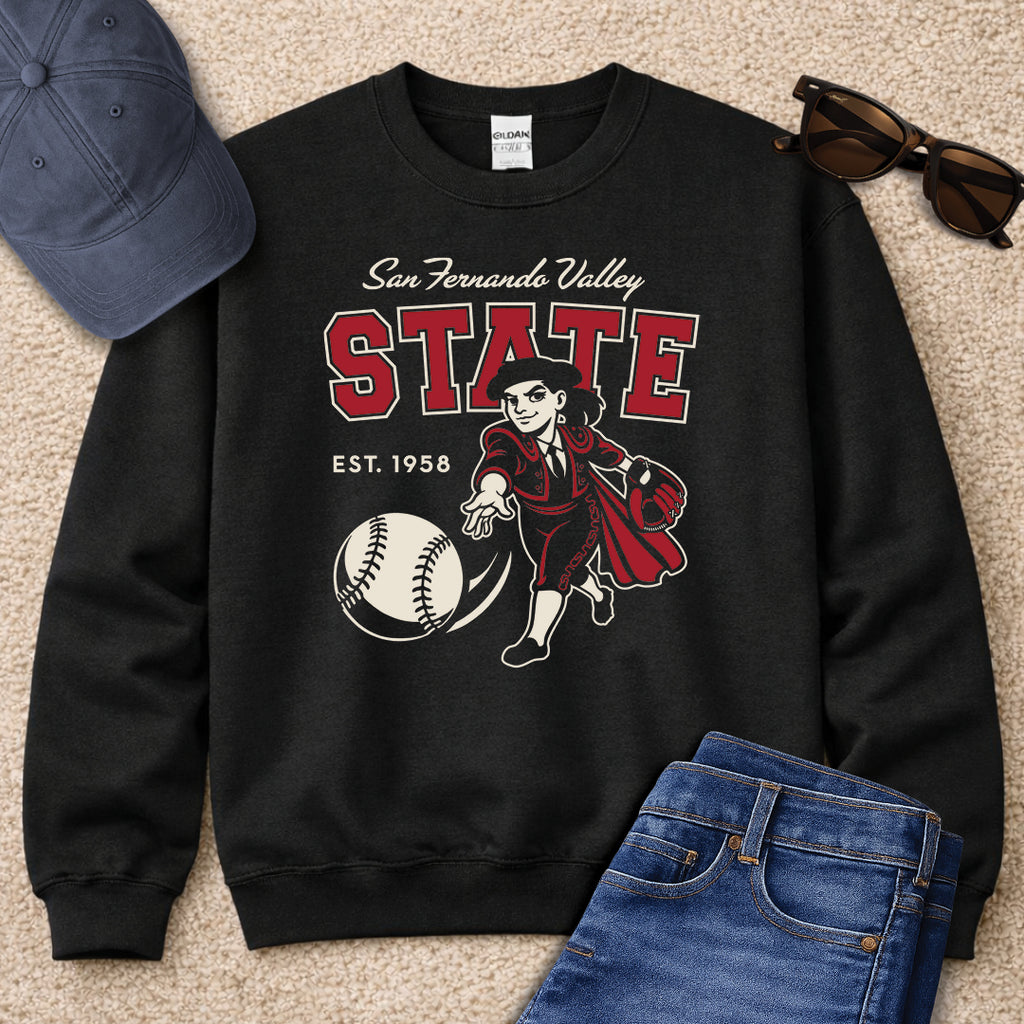 Greetees Valley St. Softball Sweatshirt