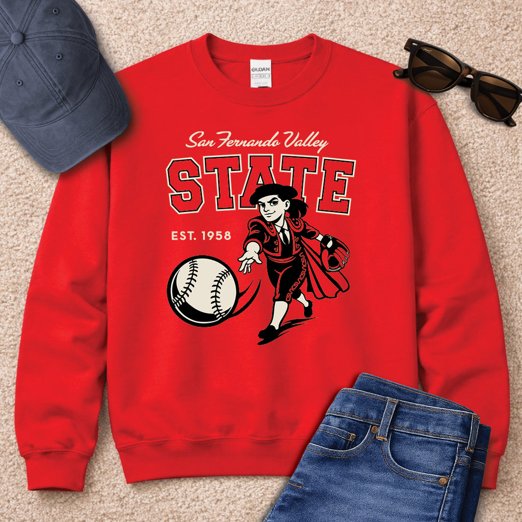 Greetees Valley St. Softball Sweatshirt