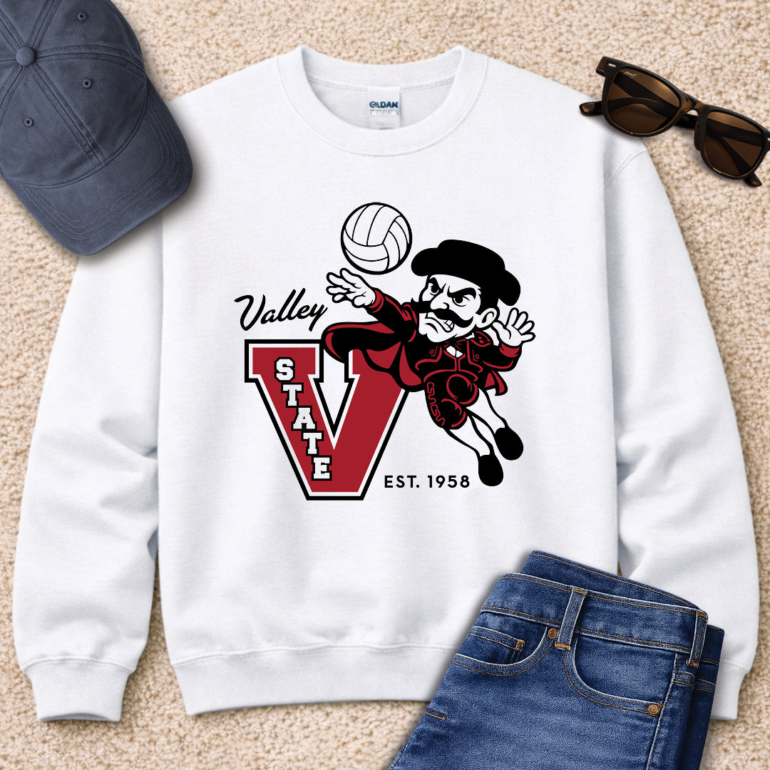 Greetees Valley St. Volleyball Sweatshirt