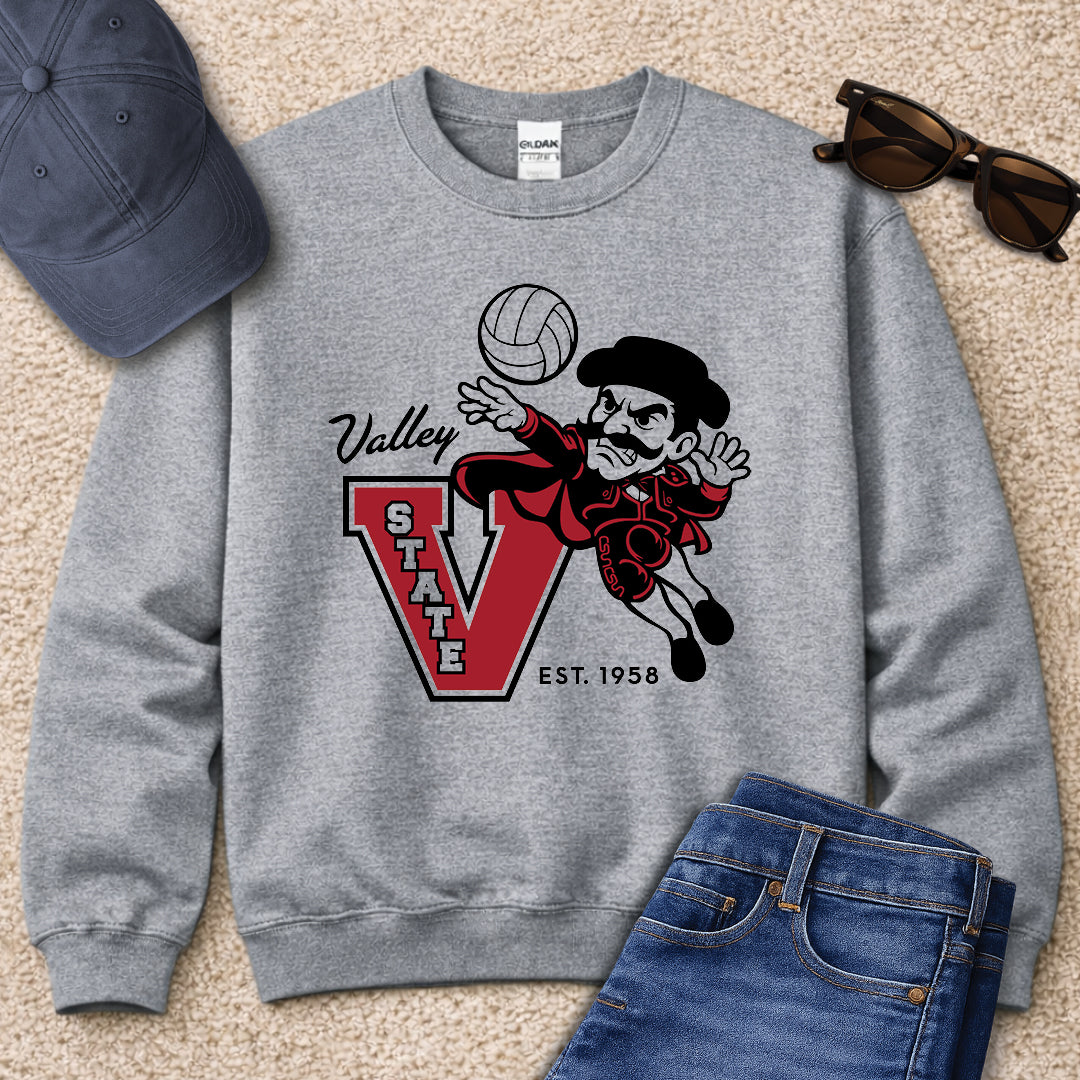 Greetees Valley St. Volleyball Sweatshirt