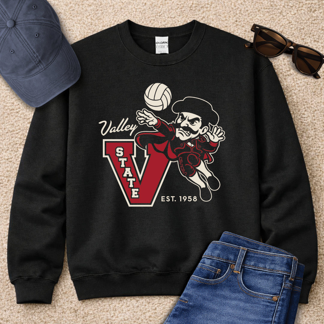 Greetees Valley St. Volleyball Sweatshirt
