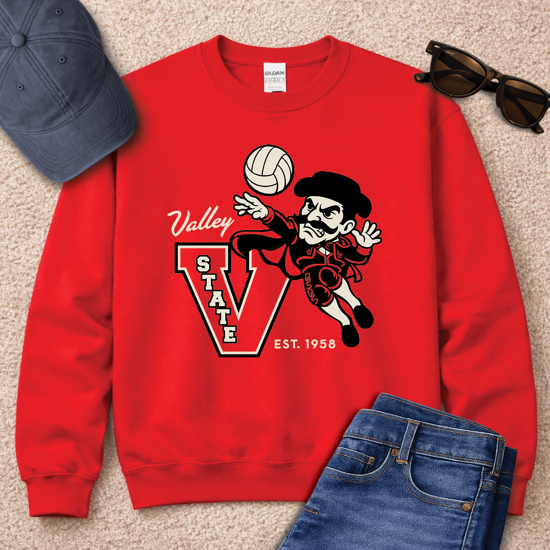 Greetees Valley St. Volleyball Sweatshirt