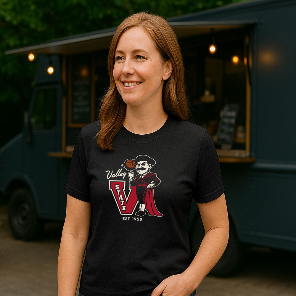 Women’s Greetees San Fernando Valley State Basketball T-shirt