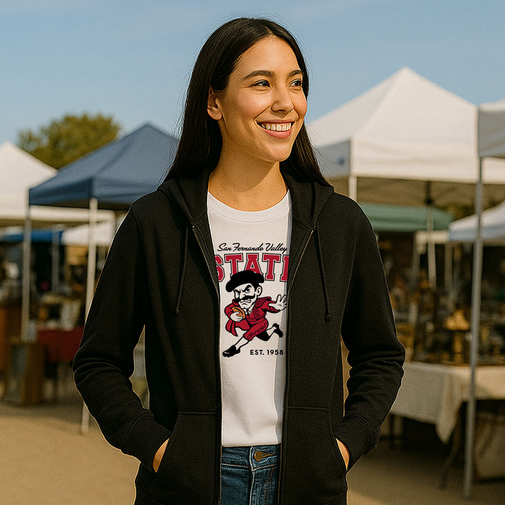 Women’s Greetees San Fernando Valley State Football T-shirt