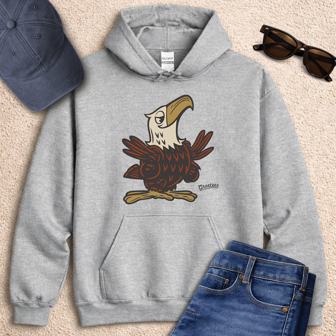 Greetees Beer Eagle Hoodie
