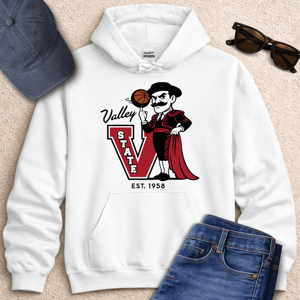Greetees Valley St. Basketball Hoodie