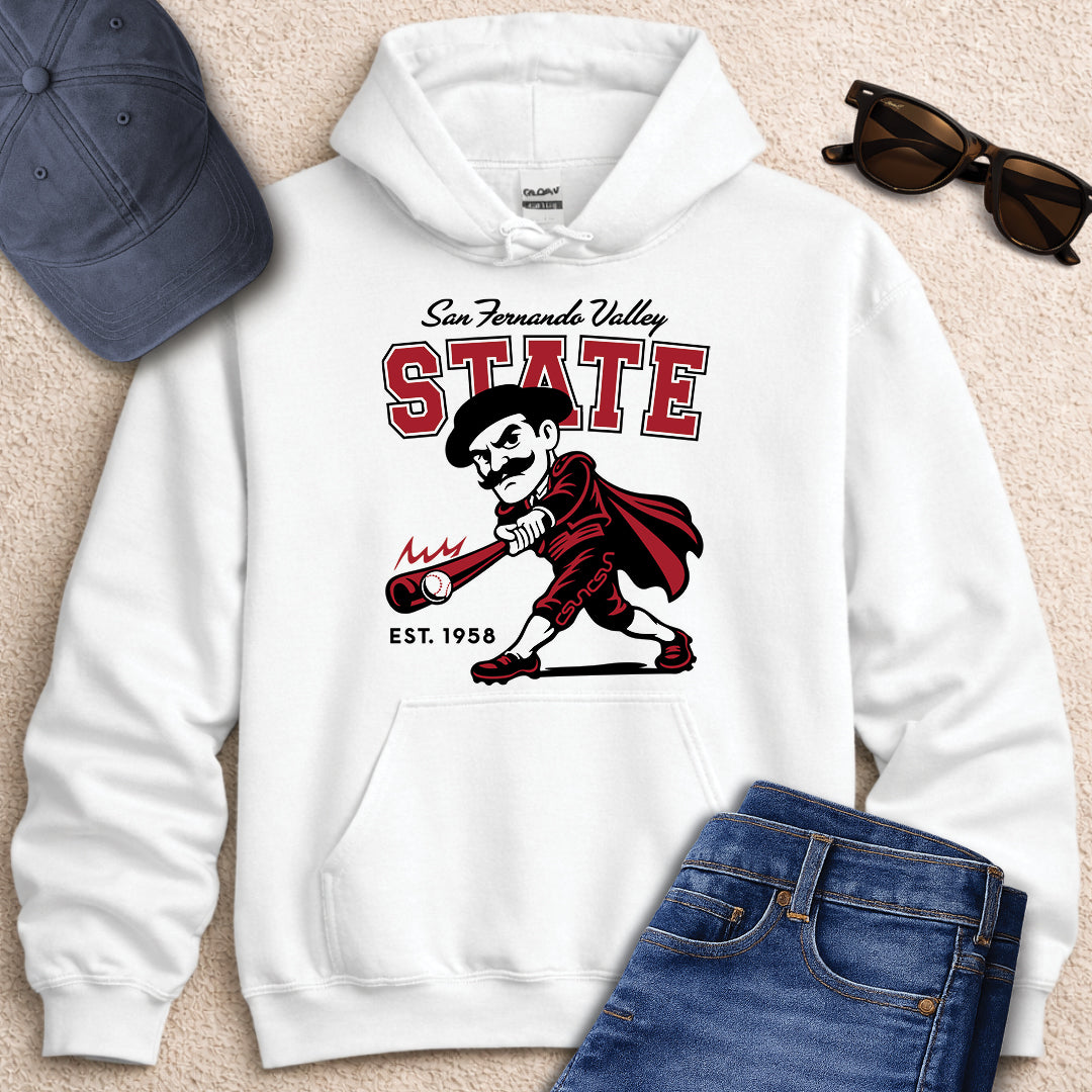 Greetees San Fernando Valley State Baseball Hoodie