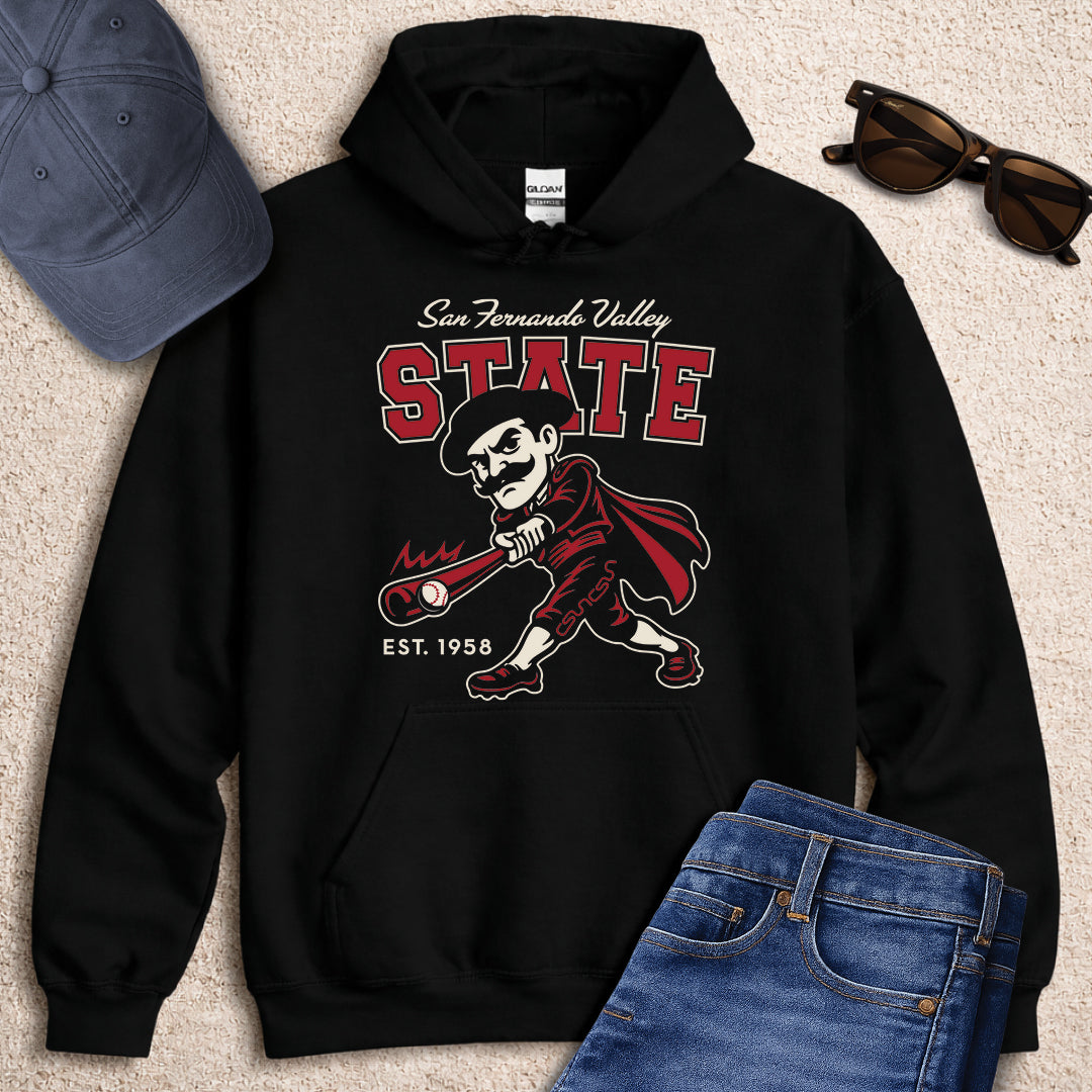 Greetees San Fernando Valley State Baseball Hoodie