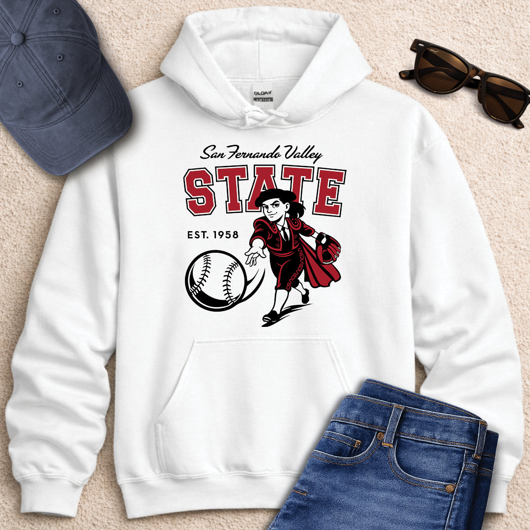 Greetees Valley St. Softball Hoodie