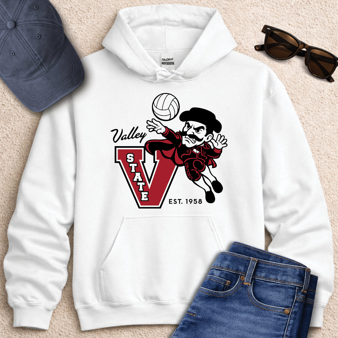 Greetees Valley St. Volleyball Hoodie
