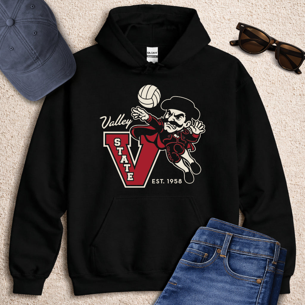 Greetees Valley St. Volleyball Hoodie