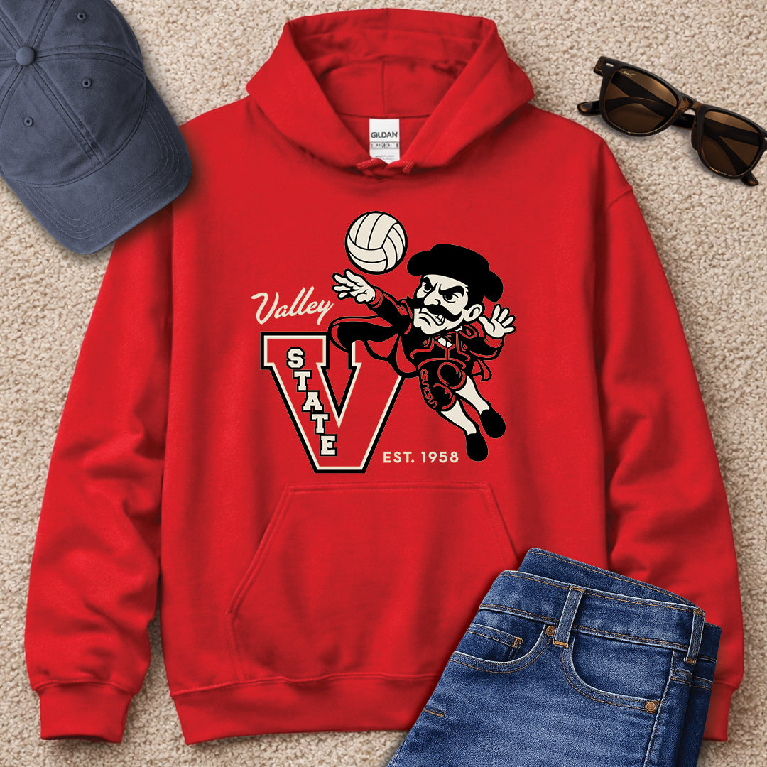 Greetees Valley St. Volleyball Hoodie