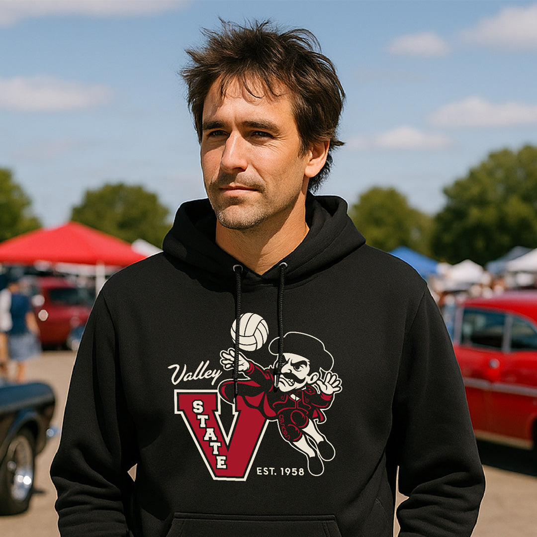 Greetees Valley St. Volleyball Hoodie