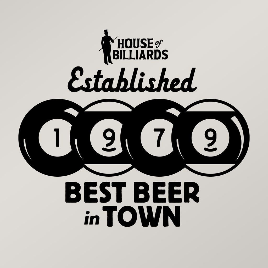 KOABD House of Billiards 1979 T-shirt