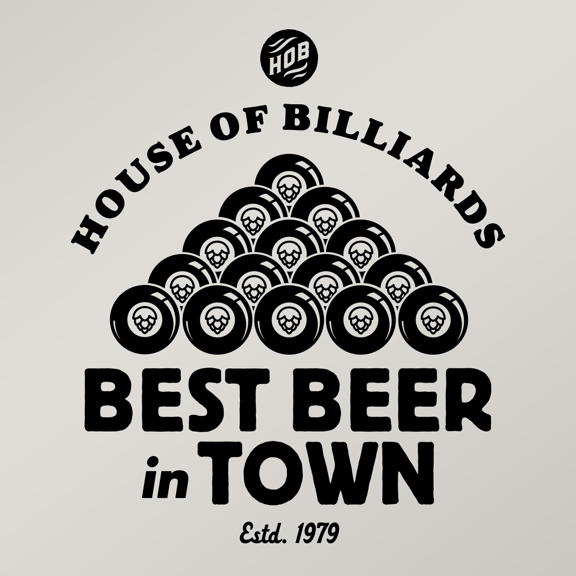 KOABD House of Billiards Rack T-shirt