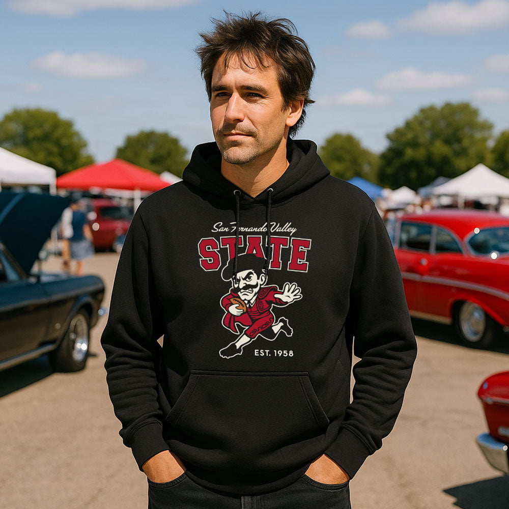 Greetees Valley St. Football Hoodie