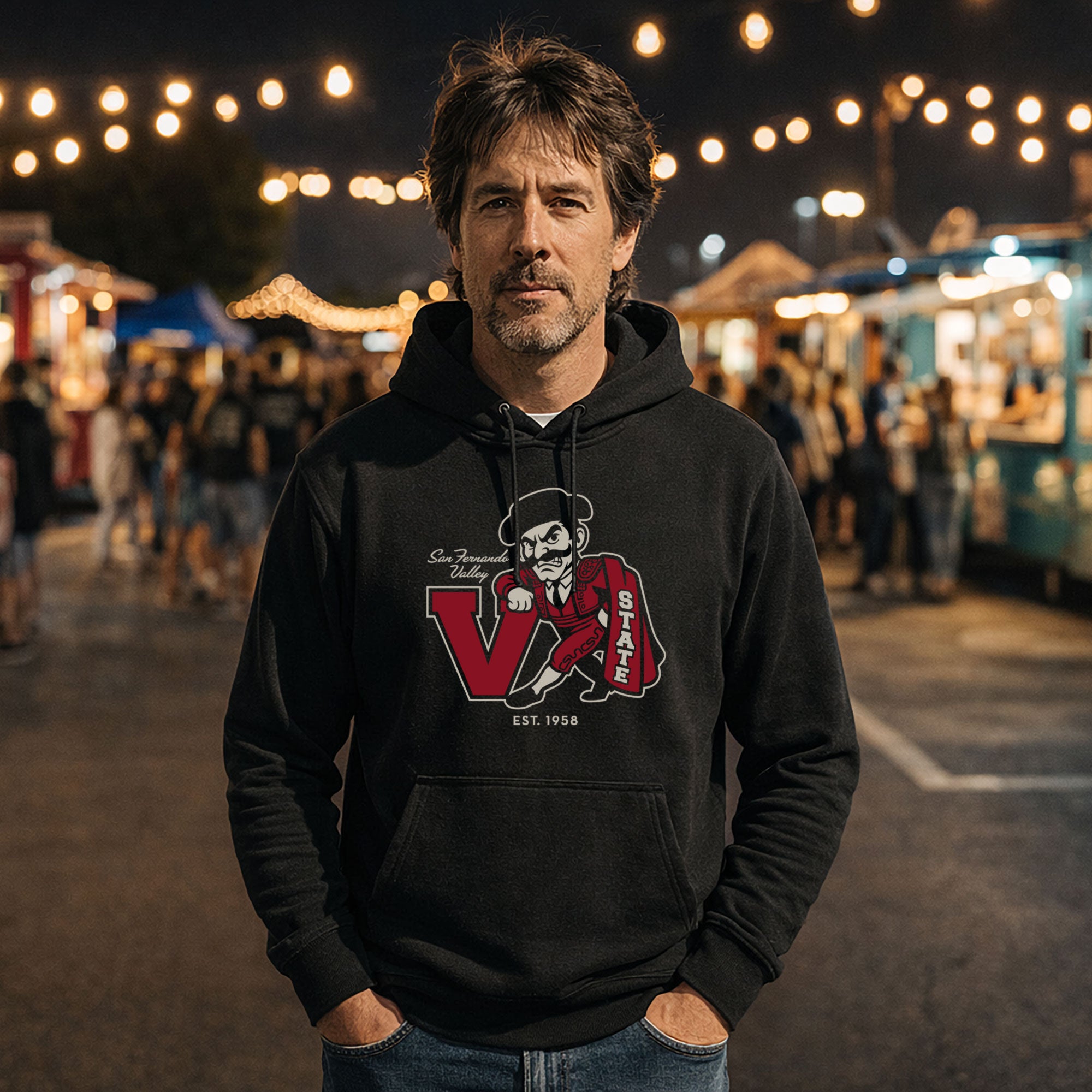 Greetees San Fernando Valley State Hoodie