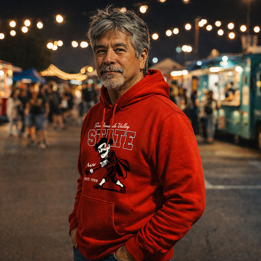 Greetees San Fernando Valley State Baseball Hoodie