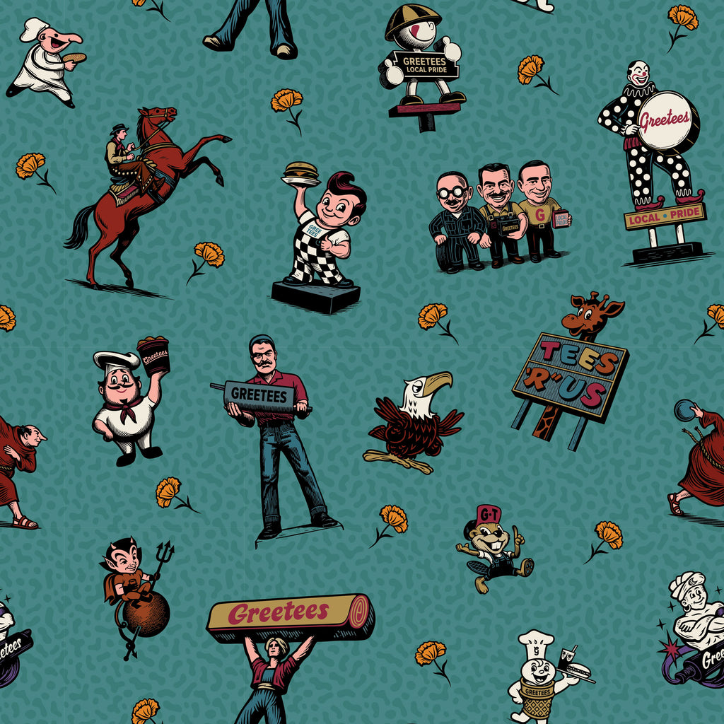 Greetees Valley Icons Cool Short Sleeve Shirt