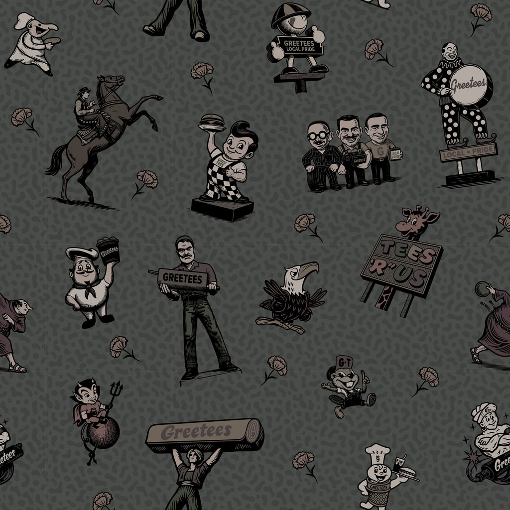 Greetees Valley Icons Dark Short Sleeve Shirt