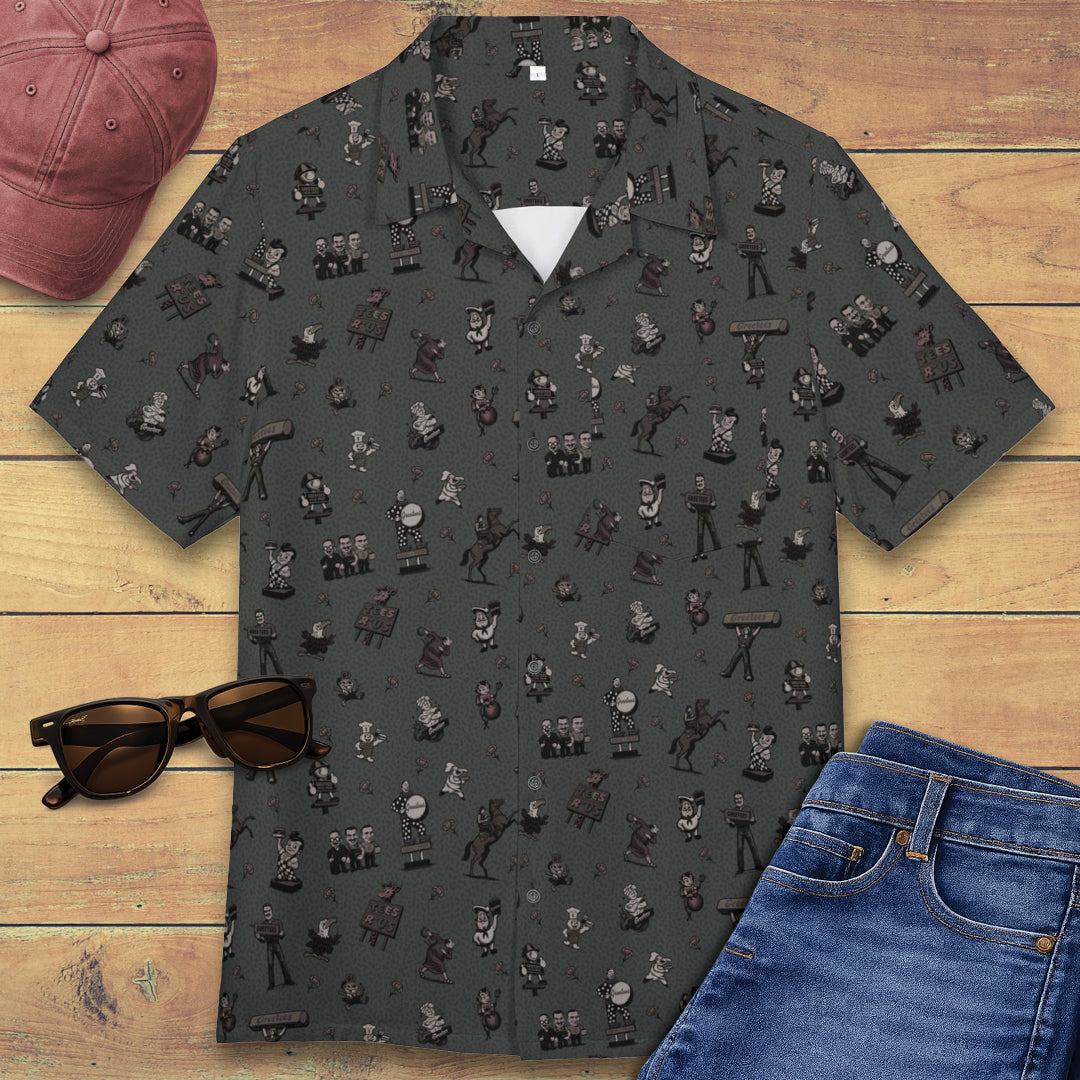 Local Icons Dark Printed Shirt