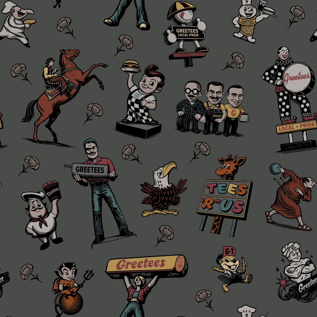 Greetees Valley Icons Midnight Socks