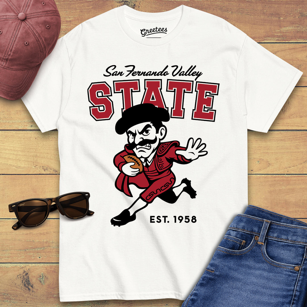 Greetees San Fernando Valley State Football T-shirt