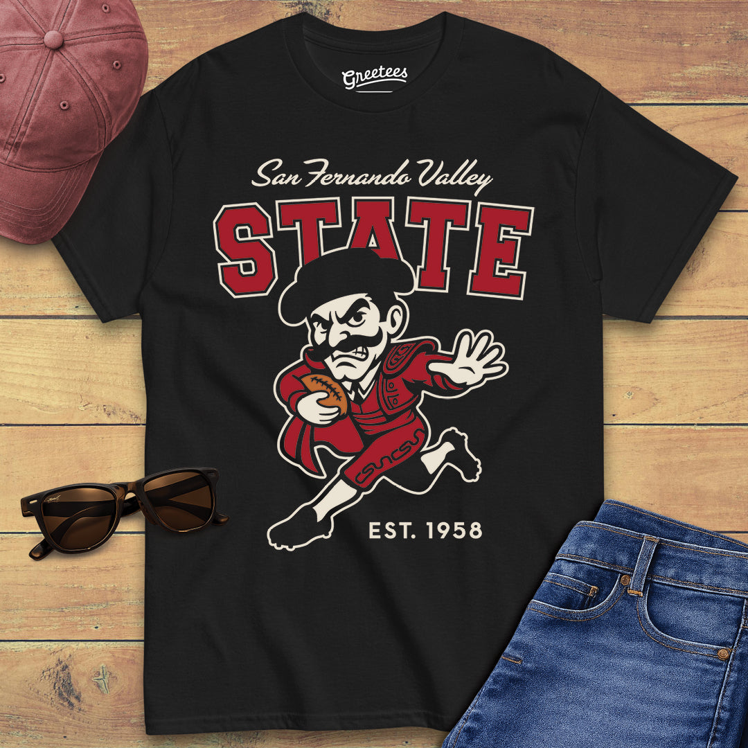 Greetees San Fernando Valley State Football T-shirt