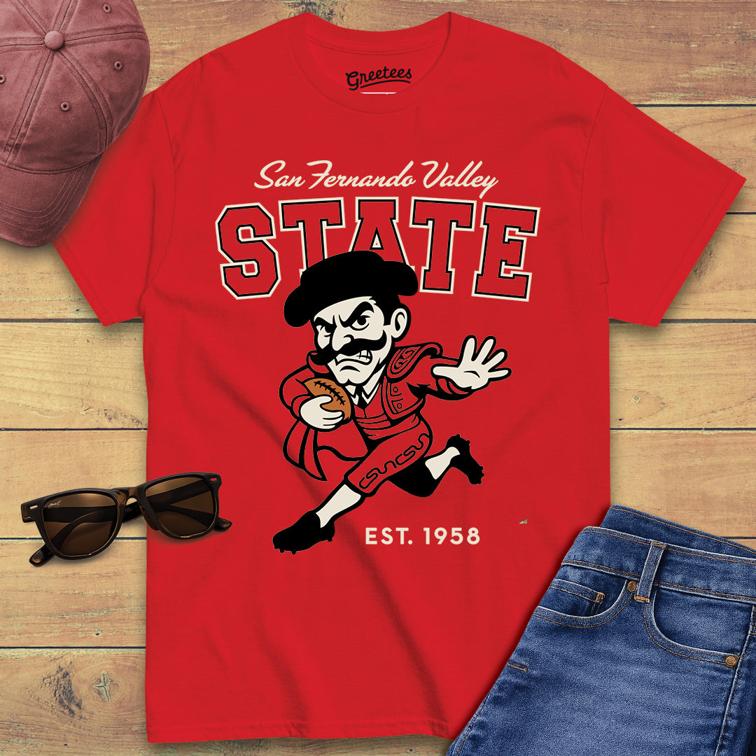 Greetees San Fernando Valley State Football T-shirt