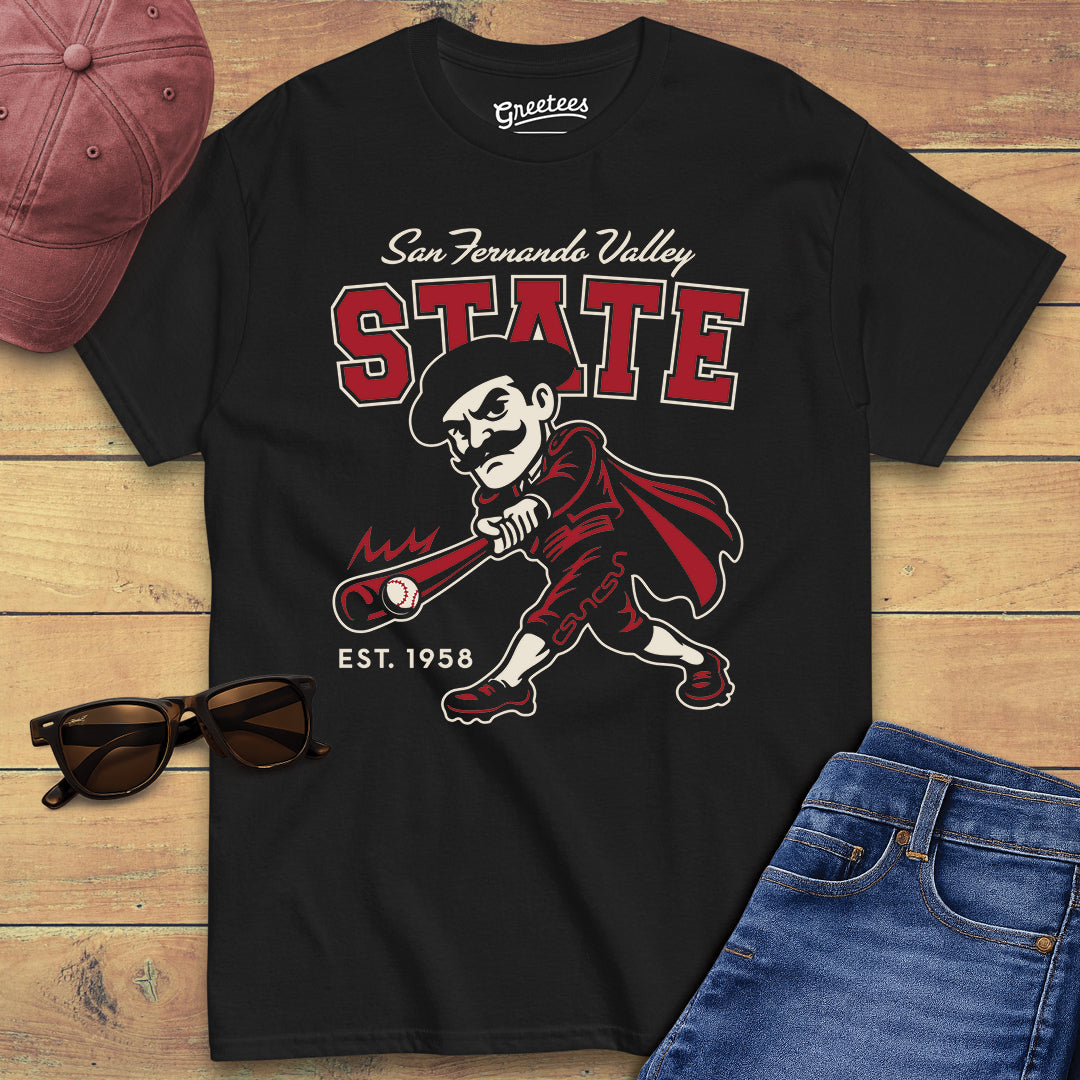 Greetees Valley St. Baseball T-shirt