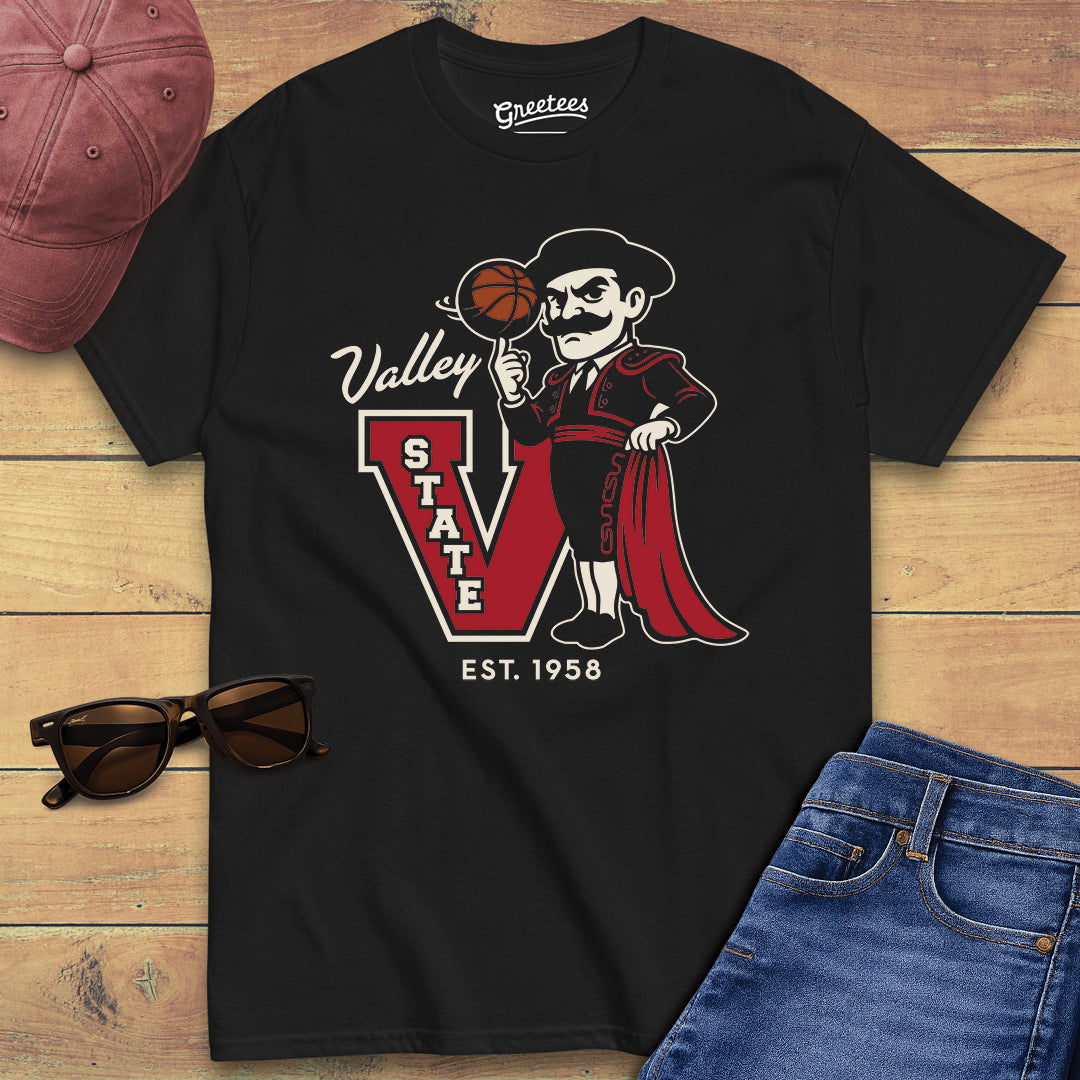 Greetees Valley St. Basketball T-shirt
