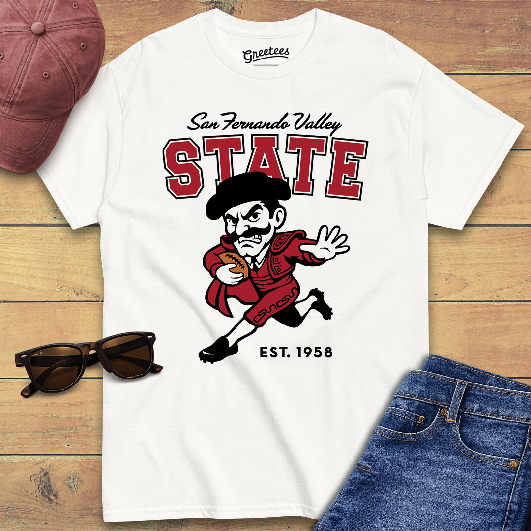 Greetees Valley St. Football T-shirt